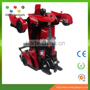 Intelligent Shifting Robot Hobby 2.4G RC Distortion Deformation Stunt Cars Remote Robot Car Toys Transform thumbnail-6