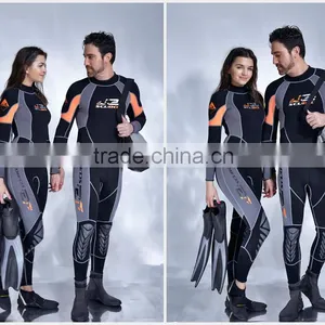 High Quality Customize Ultra Stretch Neoprene Surfing Wetsuits Diving Sports thumbnail-1