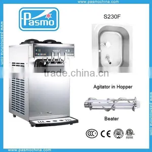 PASMO S230F Self Checking no Belt Low Noise Table Top Ice Cream Machine thumbnail-1