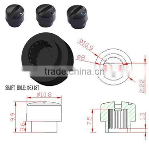 Plastic Knobs Volume Control 1005 thumbnail-2