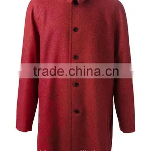 2014 New Style Red Cashmere Coat Fashion Winter thumbnail-1