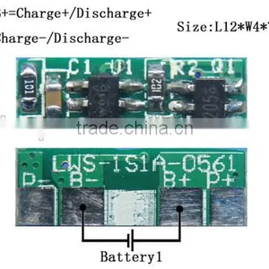 Li-ion Battery 3.7v 1a Bms/pcm/pcb thumbnail-1