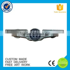 Flying Wings Badge Lapel Pins, Custom Wing Lapel Pin for Flying Club thumbnail-4