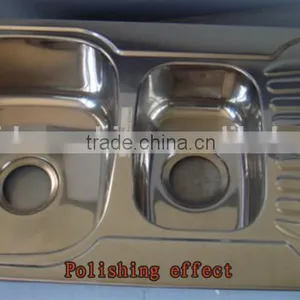 Stainless Steel Sink Polishing Machine for Sink Flat (double Wheel) thumbnail-4