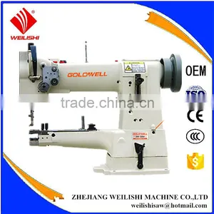 GW-335A Single Needle Cylinder Bed Compound Feed High Speed Lockstitch Industrial Sewing Machine thumbnail-1