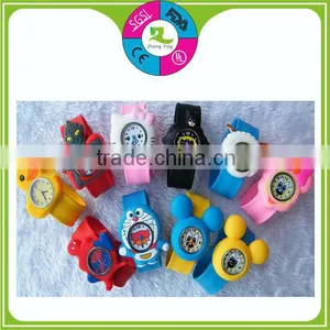 Popular Promotion Gift Silicone Slap Strap Watches thumbnail-1