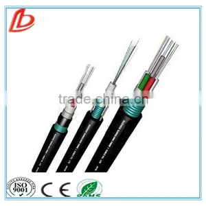 High Quality Stranded Loose Tube Armored 6ore Cable Overhead Fiber Optical GYTA Cable Price thumbnail-2