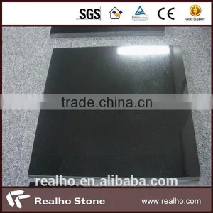 2015 Most Popular Shanxi Black Granite Slab Black Galaxy Granite Cosmic Black Granite thumbnail-1