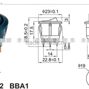 Chzjcz/household Electric Switch,rocker Switch for Electrical Products With Certificate thumbnail-2