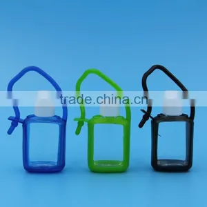 15ml Octagon PET Bottle With Flip Top Caps and Rubber Handle for Hand Sanitizer thumbnail-2