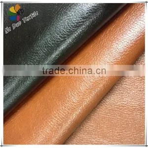 High Brightness PU Leather Fabric for Sofa/Western Sofa Fabric thumbnail-1