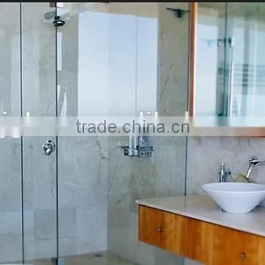 10mm Tinted Sandblasted Shower Glass thumbnail-3