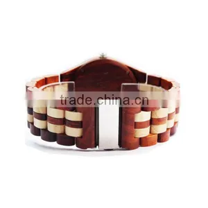New Model Eco-friendly Wooden Watch Wrist Watches With Custom Logo thumbnail-4
