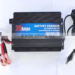 12V Car Battery Charger 12V Lead-acid Battery Charger Intelligent Constant Current&Voltage Charging For Motorcycle/Car Battery thumbnail-3