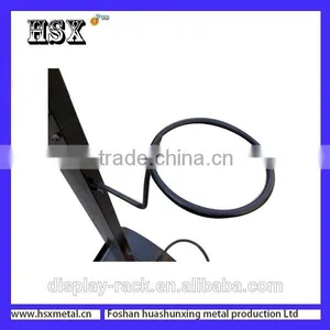 Metal Cap Hat Display Rack for Retail Store Helmet Standing Display Shelf HSX-S0101 thumbnail-5