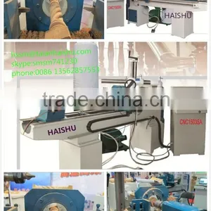 Wood Copying Lathe CNC1503S Double Turning Tools CNC Woodworking Lathe Machine With Low Price thumbnail-4