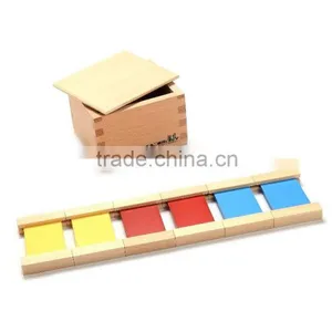 Premium Wooden Montessori Educational Material for Color Tablets(1st Box) thumbnail-1