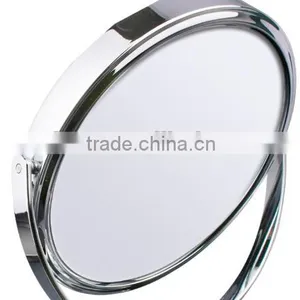 High Quality Makeup Mirror With Handle / Folding Comestic Mirror / Princess Mirror thumbnail-3