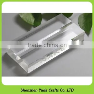 Elegant Bright Light Luminous High Clear Acrylic Plexiglass Perspex Cube Block thumbnail-3