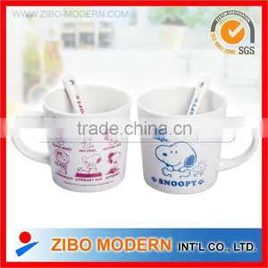 Ceramic Mug With Spoon thumbnail-4