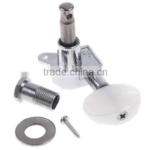 Chrome Guitar String Tuning Pegs Tuners Machine Heads thumbnail-2