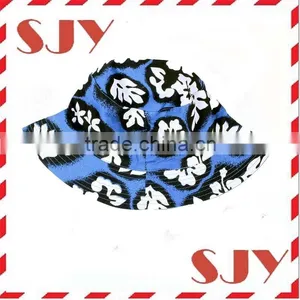 Fashion Designer Heat Transfer Printed Bucket Hats thumbnail-4