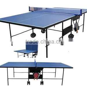 Factory Promotion Standard Size Moveable Foldable Table Tennis Table thumbnail-2