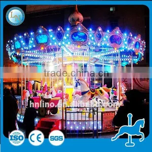 Christmas Park Kids Amusement Rides Carousel Horses Sale/merry go Round for Sale thumbnail-2