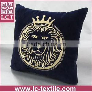 Supply Low Cadmium Suede Fabric Embroidery Cushion With Top Quality Sewing(LCTP0026) thumbnail-1