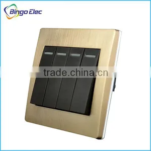 New Design Brushed Golden Electrical Main Switch thumbnail-1
