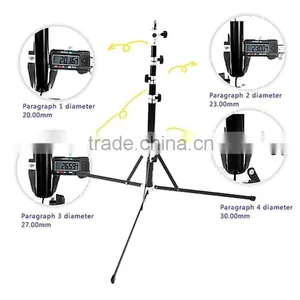 Factory Supply Hpusn X4 Reverse Fold Studio Photo Stand 2m Photo Studio Accessories thumbnail-2