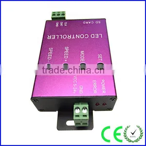 WS2811 WS2812 WS2801 Pixel Led Controller Full Color Programmable sd Card Led Controller thumbnail-2