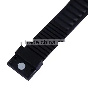 2016 New Fashion Men and Women Rubber LED Watch Silicon Wristband Date Sports Bracelet Digital Wrist Watch thumbnail-6