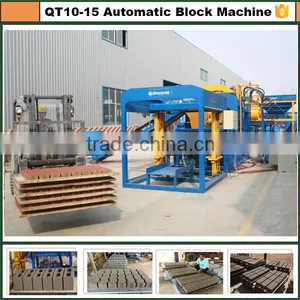 Interlocking Brick Machine QT10-15 for Hydraform Interlocking Brick Machine in Kenya thumbnail-1