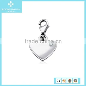 Accessories Silver Artificial Snowflake Charm in Sterling Silver thumbnail-5
