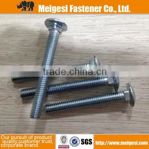Supply Standard DIN603 Good Fastener Round Head Square Neck Carriage Bolt thumbnail-6