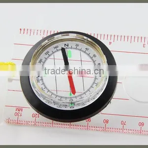 Liquid Acrylic Direction Compass, Map Compass for Hiking thumbnail-1