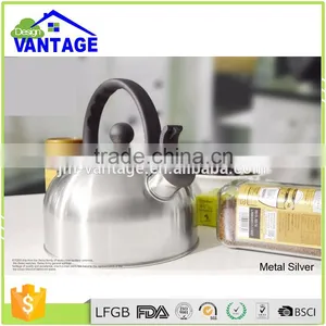 2.5L Bakelite Handle Induction Coffee Stainless Steel Whistling Kettle thumbnail-1