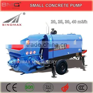 HOT Sale! 20m3/h Diesel Engine Small Concrete Pump for Sale in China With Top Quality thumbnail-1