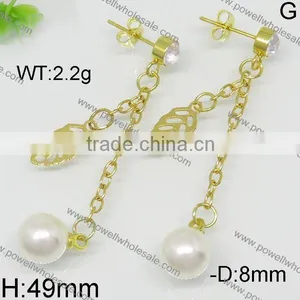 Newly Wholesale Light Weight Gold Earring Hot Style thumbnail-6