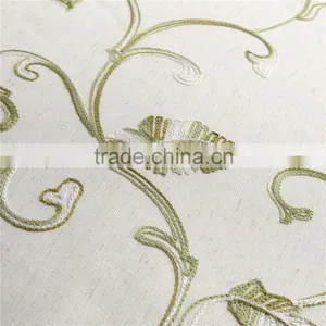 Wholesale Home Voile Curtains and Ready Embroidery Sheer Fabric thumbnail-6