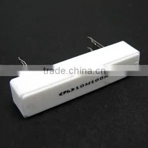 Ceramic Cement 1 Ohm 10w 6 Ohm 50 Watt 2 Ohm 10 Watt Resistor thumbnail-1