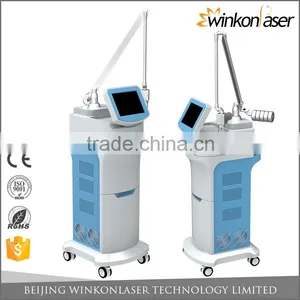 Spot Scar Pigment Removal 2017 Factory Price 50w Eye Wrinkle / Bag Removal Imported Fractional CO2 Laser Machine For Skin Rejuvenation thumbnail-1