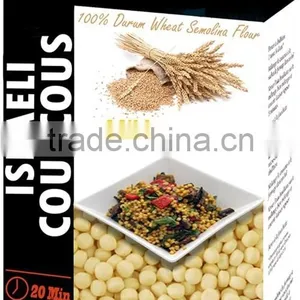 Israeli Couscous. High Quality M'Hammes. Israeli Couscous Thin Grain 100% Durum Wheat Semolina Flour. 500g Bag Israeli Couscous. thumbnail-2