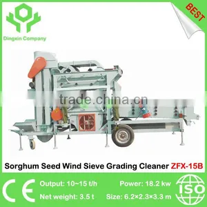 Sorghum Seed Cleaner Combined Screening Grading Cleaning Machine thumbnail-1