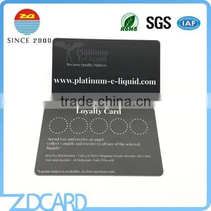 Customized Cr80 Offset Printing Black Pvc Card thumbnail-2