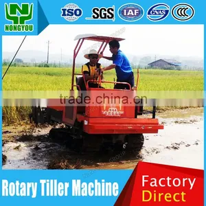 Factory Direct Price Rotary Tiller Machine Rotary Tiller Cultivator Chinese Oem Rotary Tiller Cultivator Crawler Type 1GZ-200 thumbnail-1