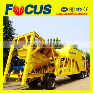 Movable Concrete Mixing Station Yhzs75 Mobile Concrete Batching Plant thumbnail-5