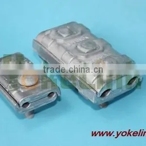 Aluminium LC66 Parallel Groove Clamp With Bolts thumbnail-4