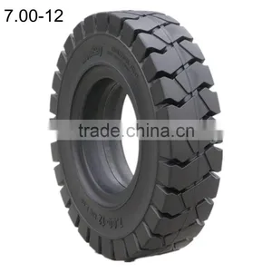 5.00-8 7.00-12 Solid Industrial Forklift Vehicle Tires Manufacturers in China thumbnail-1